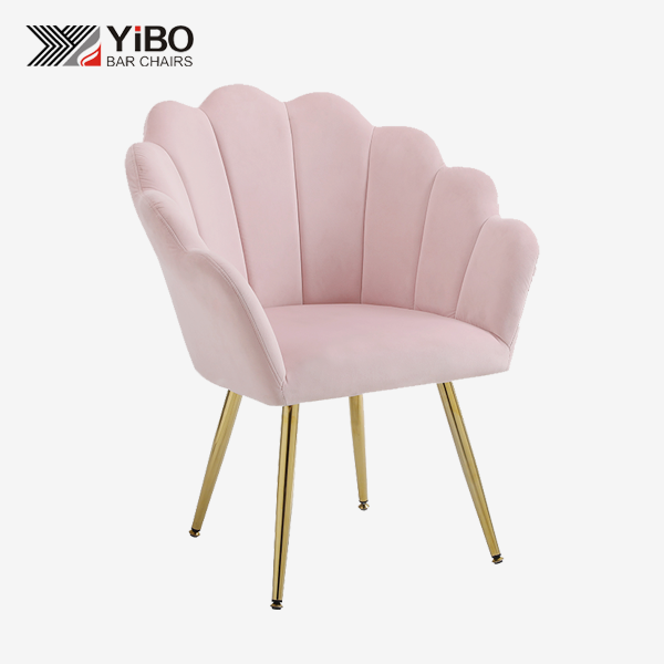 velvet petal chair